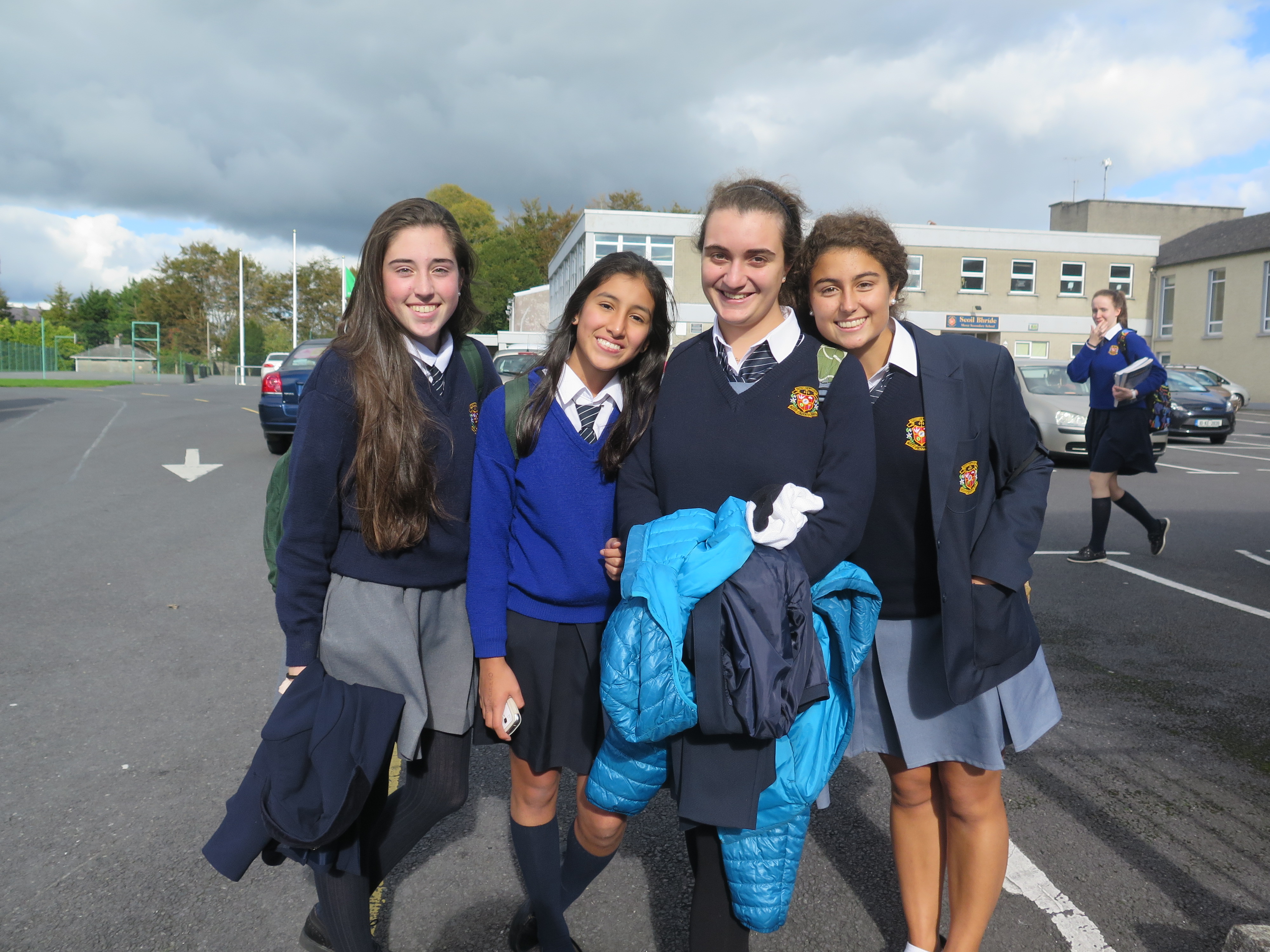 Colegio femenino en Irlanda