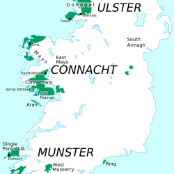 El gaélico como idioma en Irlanda